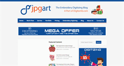 Desktop Screenshot of jpgart.com